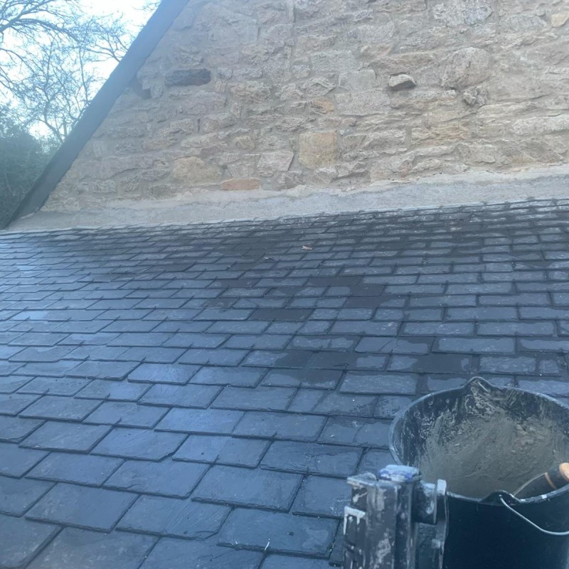 Traitement anti-mousse pour toiture dans le Morbihan